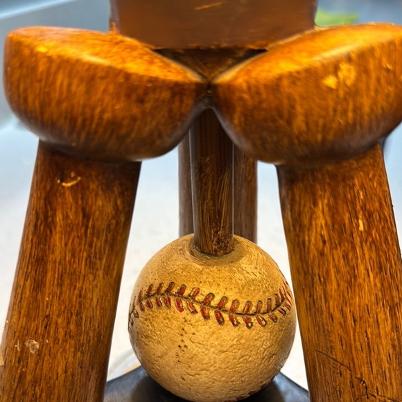Baseball Bat Display Stand - Brown - Picture 7 of 15